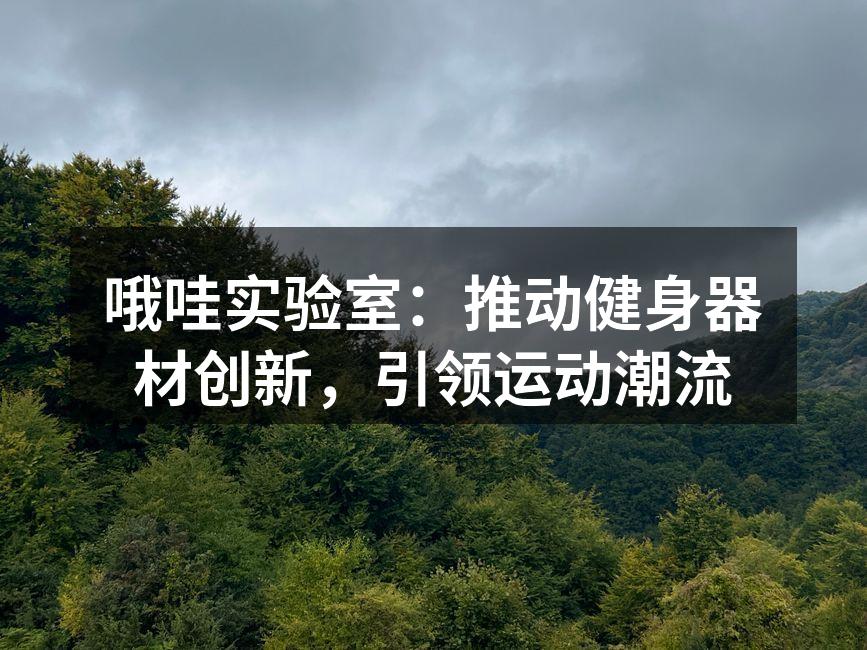 哦哇实验室新款智能跑步机